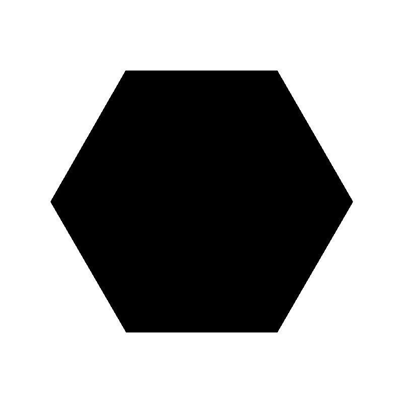 hexagon mask